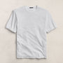 Slub Jersey Short Sleeve Crew in White | James Perse Los Angeles