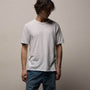 Slub Jersey Short Sleeve Crew in White | James Perse Los Angeles