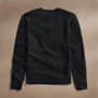 Natural Slub Jersey Henley in Black | James Perse Los Angeles