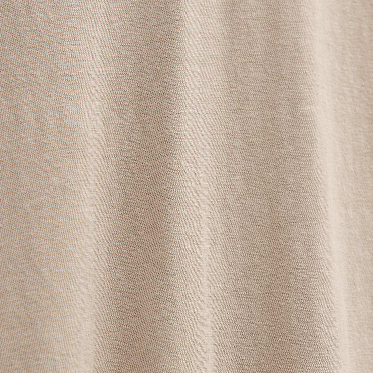 Slub Jersey Long Sleeve Henley in Stone Pigment | James Perse Los Angeles