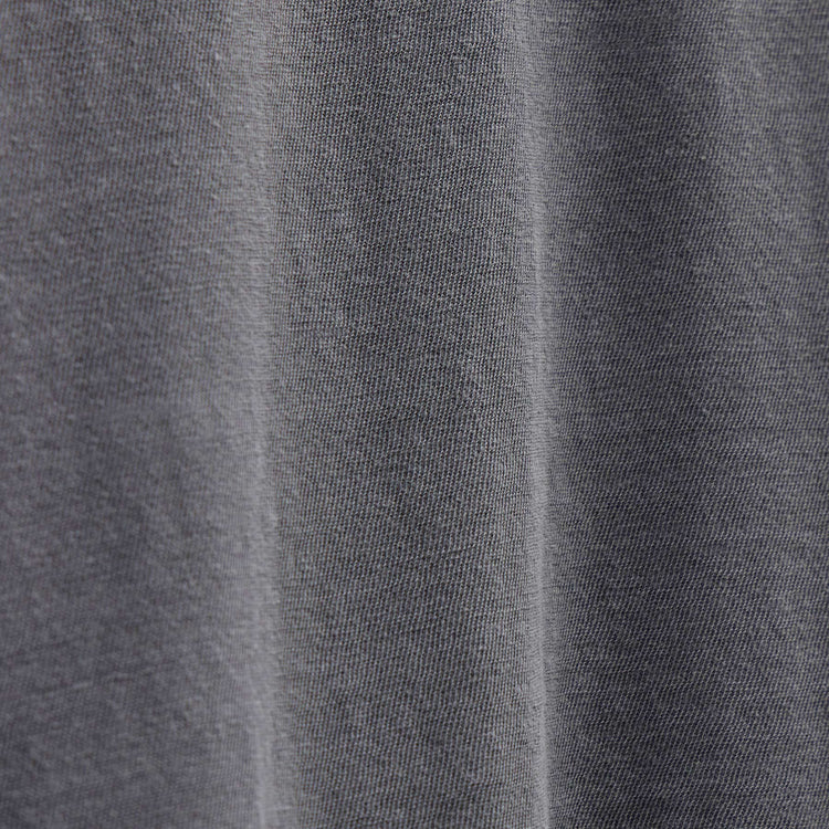 Long Sleeve Raglan Crew in Cavalry Pigment | James Perse Los Angeles
