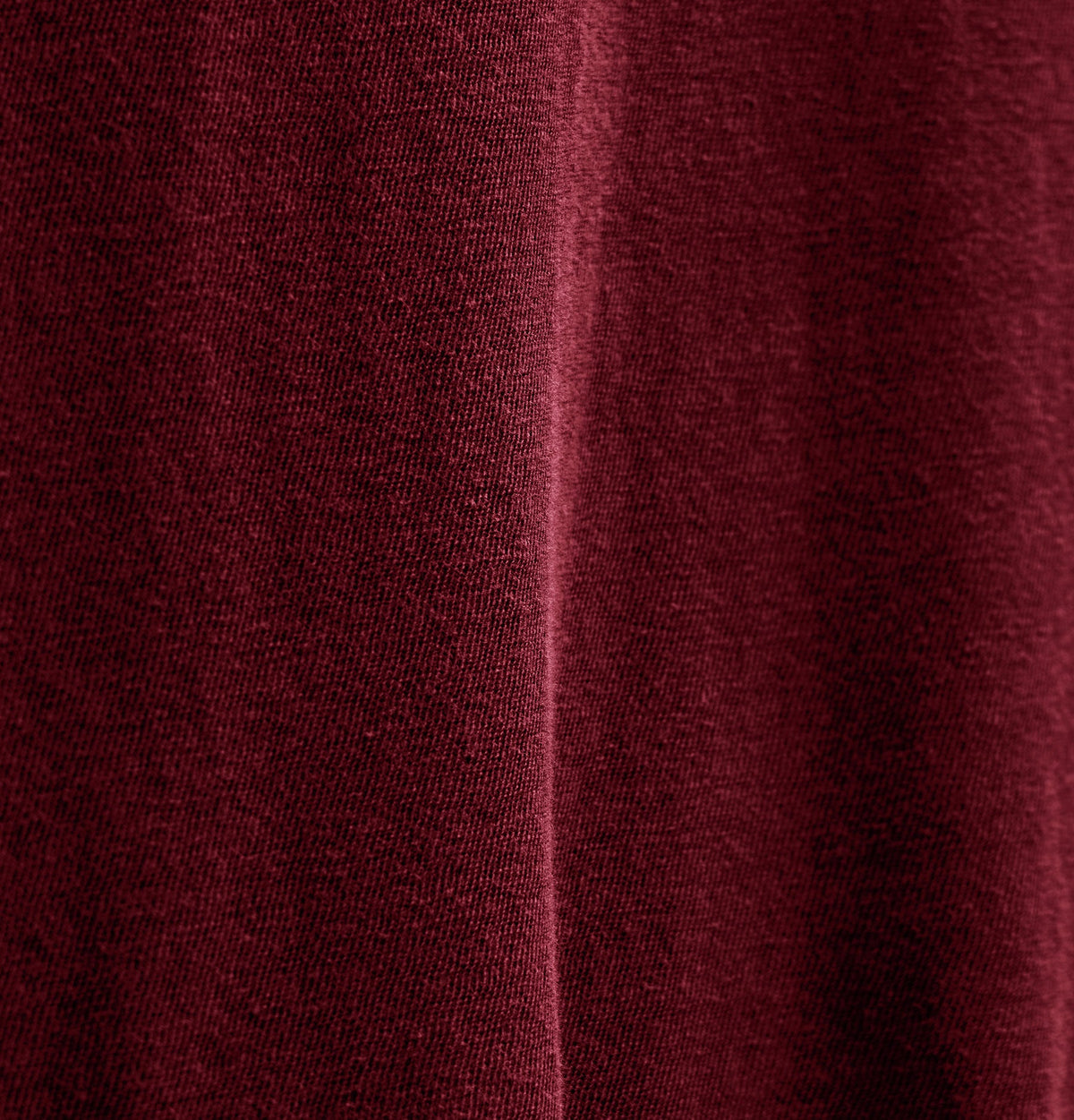 Slub Jersey Long Sleeve Raglan Crew in Heat Pigment | James Perse Los Angeles