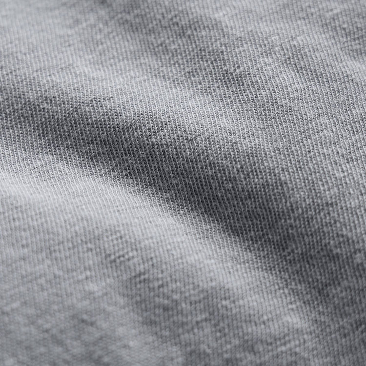 Slub Jersey Long Sleeve Raglan Crew in Ore Pigment | James Perse Los Angeles