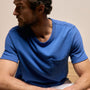 Slub Jersey Pocket Tee in Baltic Blue | James Perse Los Angeles