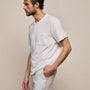 Slub Jersey Pocket Tee in White | James Perse Los Angeles
