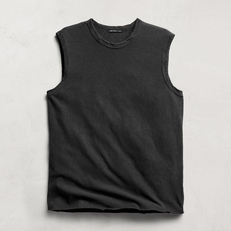 Slub Jersey Tank in Magma Pigment | James Perse Los Angeles