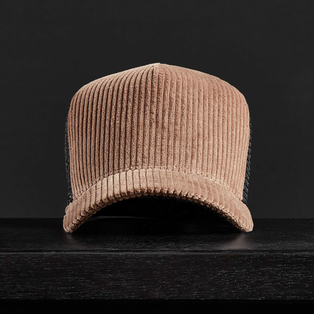 Corduroy Trucker Hat in Chestnut | James Perse Los Angeles