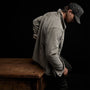 Sherpa Lined Jumbo Cord Jacket in Concrete | James Perse Los Angeles
