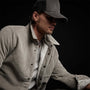 Sherpa Lined Jumbo Cord Jacket in Concrete | James Perse Los Angeles