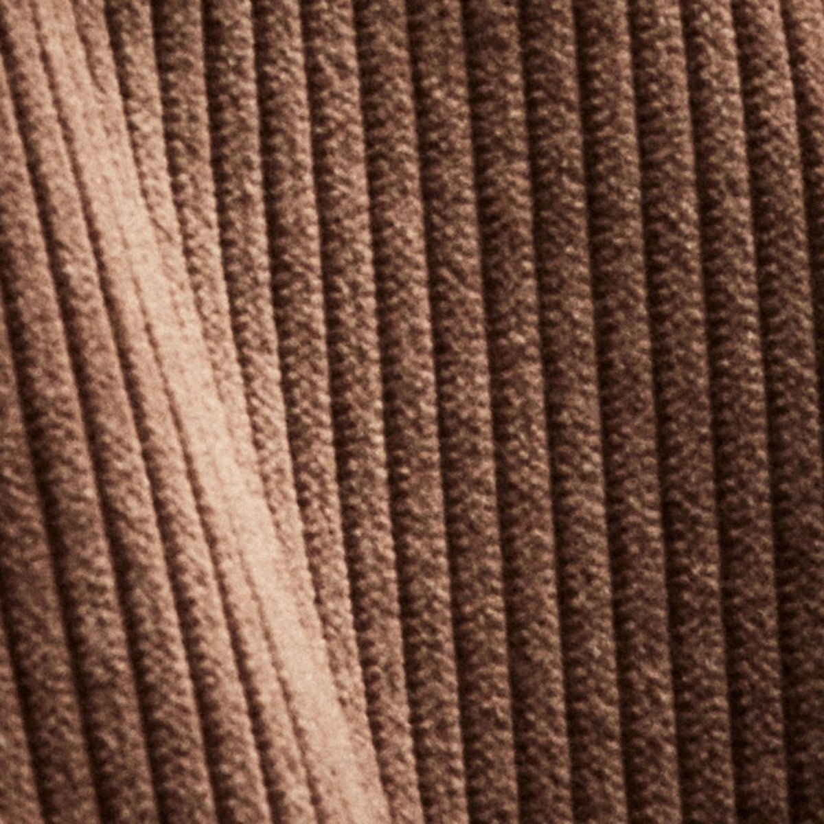 Sherpa Lined Corduroy Shirt Jacket in Chestnut | James Perse Los Angeles