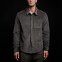 Sherpa Lined Jumbo Cord Jacket in Fin | James Perse Los Angeles
