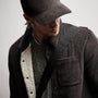 Sherpa Lined Corduroy Shirt Jacket in Kona | James Perse Los Angeles