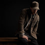 Sherpa Lined Jumbo Cord Jacket in Old Whiskey | James Perse Los Angeles