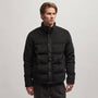 Down Filled Cord Jacket in Black | James Perse Los Angeles