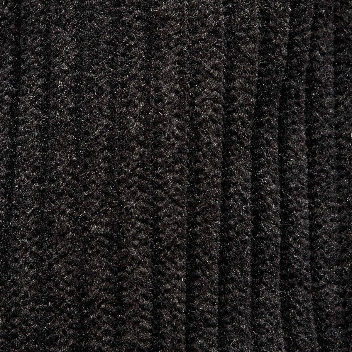 Down Filled Cord Jacket in Black | James Perse Los Angeles