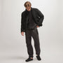 Down Filled Cord Jacket in Black | James Perse Los Angeles