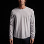 Shirttail Hem Crew in Arctic Pigment | James Perse Los Angeles 