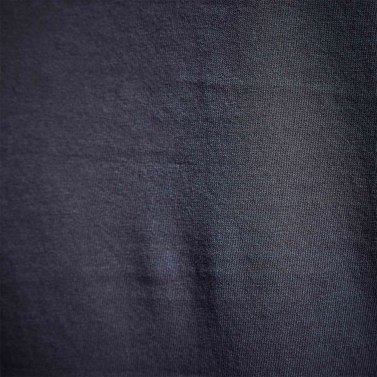 Shirttail Hem Crew in Blue Oil Pigment | James Perse Los Angeles 