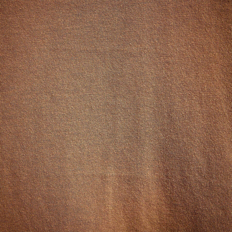 Shirttail Hem Crew in Copper Pigment | James Perse Los Angeles