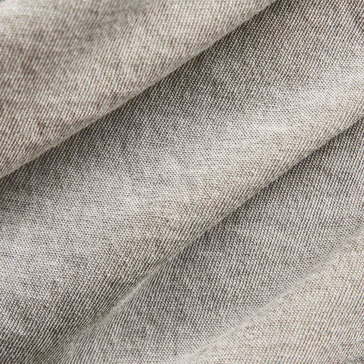 Shirttail Hem Crew in Dapple Pigment | James Perse Los Angeles
