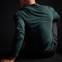 Shirttail Hem Crew in Laurel | James Perse Los Angeles