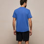 Clear Jersey Crew In Baltic Blue | James Perse Los Angeles