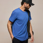 Clear Jersey Crew In Baltic Blue | James Perse Los Angeles