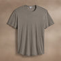 Clear Jersey Crew in Coyote Pigment | James Perse Los Angeles