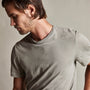 Clear Jersey Crew in Dapple Pigment | James Perse Los Angeles