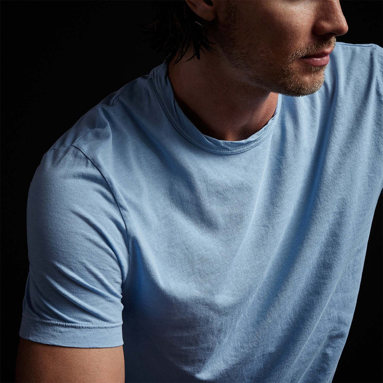 Clear Jersey Crew in Delta Pigment | James Perse Los Angeles