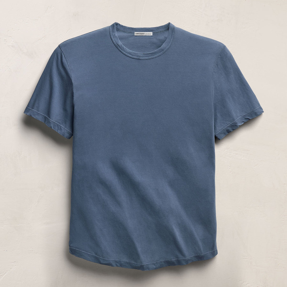 Clear Jersey Crew in Danube Pigment | James Perse Los Angeles
