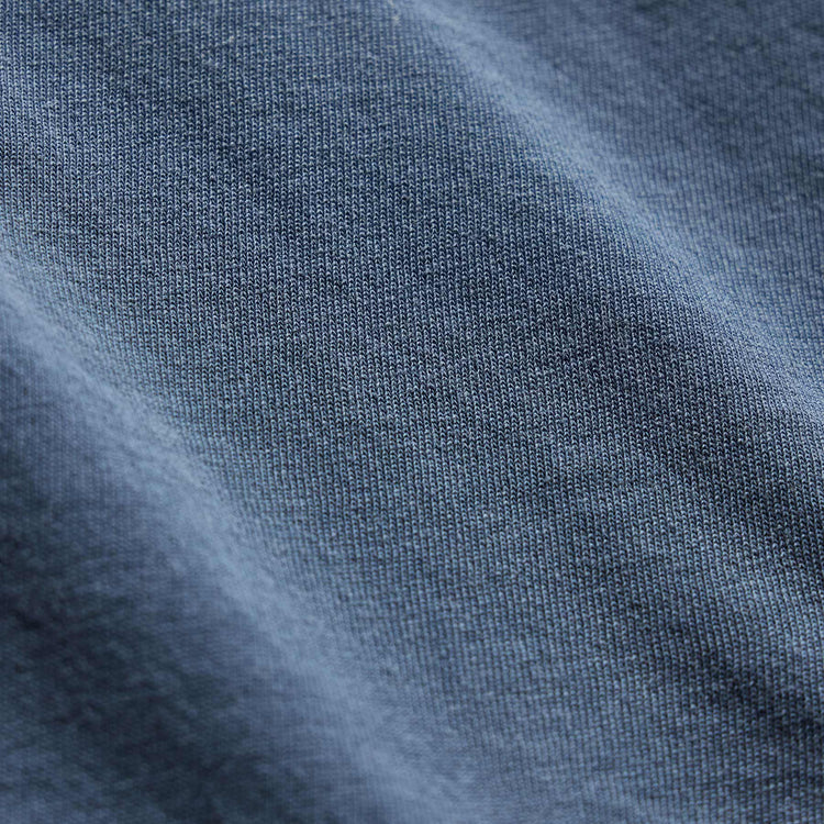 Clear Jersey Crew in Danube Pigment | James Perse Los Angeles