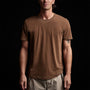 Clear Jersey Crew in Gingerbread Pigment | James Perse Los Angeles 