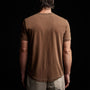 Clear Jersey Crew in Gingerbread Pigment | James Perse Los Angeles 