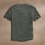 Clear Jersey Crew in Granite Pigment | James Perse Los Angeles
