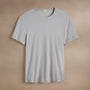 Clear Jersey Crew  in Grey Glacier Pigment | James Perse Los Angeles