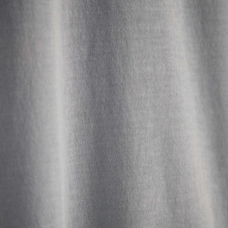Clear Jersey Crew  in Grey Glacier Pigment | James Perse Los Angeles
