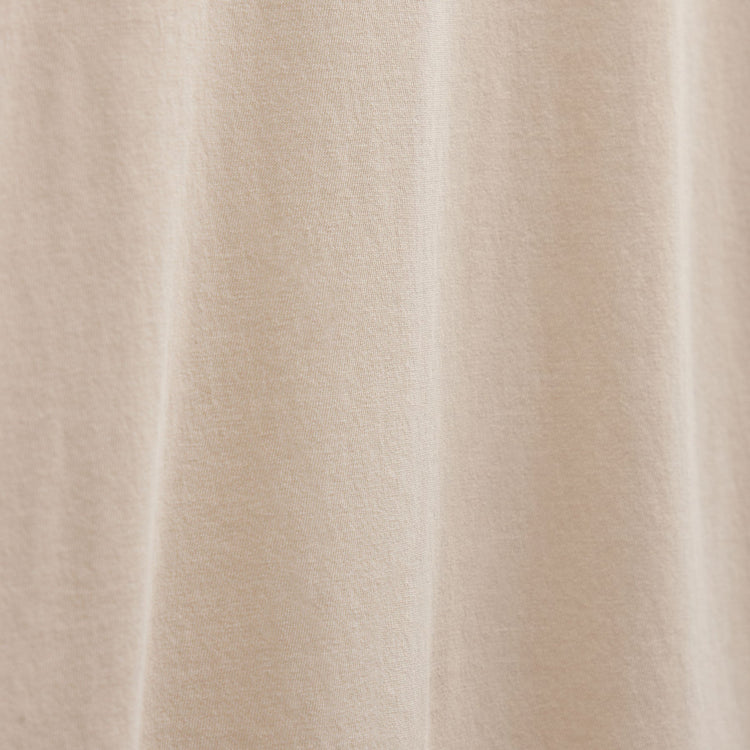 Clear Jersey Crew in Latte Pigment | James Perse Los Angeles