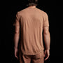 Clear Jersey Crew in Nutmeg Pigment | James Perse Los Angeles