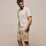 Clear Jersey Crew in Pearl Pigment | James Perse Los Angeles