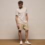 Clear Jersey Crew in Pearl Pigment | James Perse Los Angeles