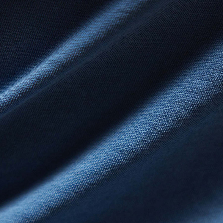 Clear Jersey Crew in Spectrum Blue Pigment | James Perse Los Angeles