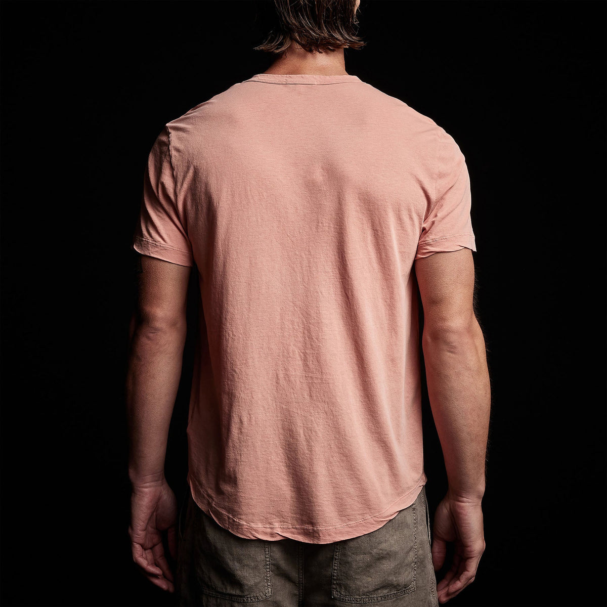 Clear Jersey Crew in Spritz Pigment | James Perse Los Angeles 