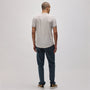 Clear Jersey Crew in Salt Pigment | James Perse Los Angeles