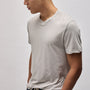 Clear Jersey Crew in Salt Pigment | James Perse Los Angeles
