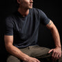 Clear Jersey Crew in Titan Pigment | James Perse Los Angeles