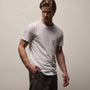 Clear Jersey Crew in White | James Perse Los Angeles