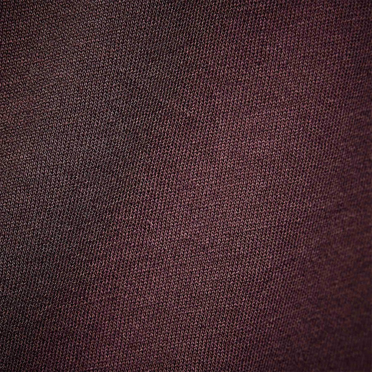 Clear Jersey V Neck in Eggplant | James Perse Los Angeles