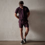 Clear Jersey V Neck in Eggplant | James Perse Los Angeles