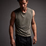 LA Muscle Tank in Palm Pigment | James Perse Los Angeles